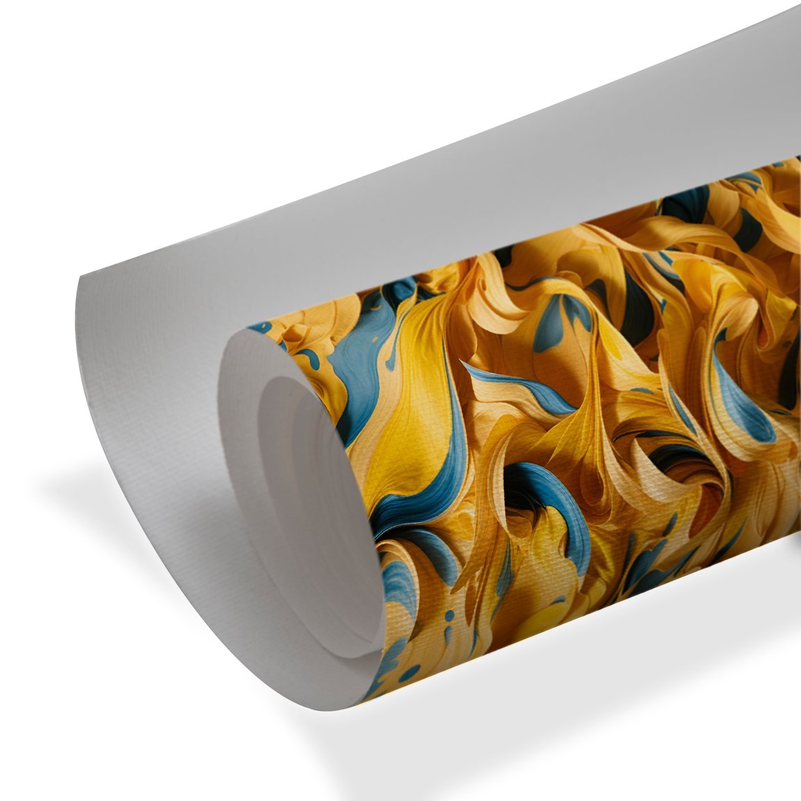 Golden Tides – Luxe Abstract Flow Wall Art - Image 4